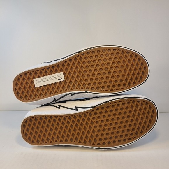 Vans Sk8-Hi Lightning Bolt Checkerboard Sneakers Mens Size 9.5 | Women's Size 11 - Picture 7 of 9